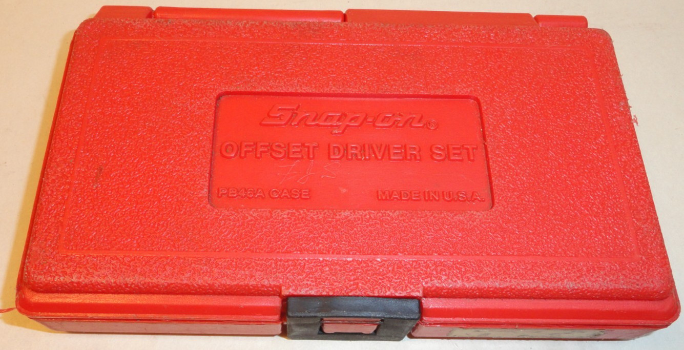 Snap On Offset Driver Set 20pc Ratchet & Bit Set CRA180PB