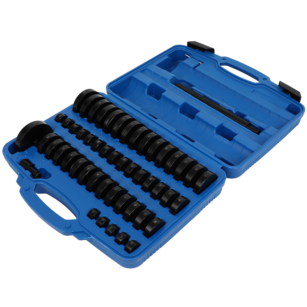 Custom Bushing Bearing Hydraulic Press 18-65mm 52Pc Bearing Seal Driver Tool kit