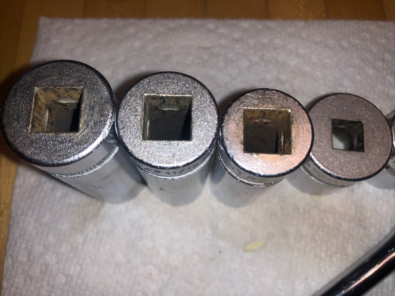 VTG INDESTRO Super 3/8” Drive Standard Socket Extension Swivel 12-Point Sockets