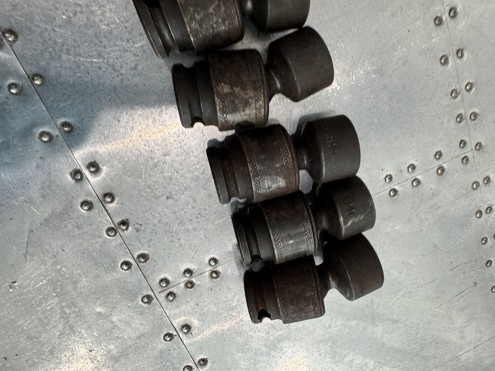 Expert 3/8” Drive 12 pc. Metric Impact Swivel Socket Set 10mm To 19mm