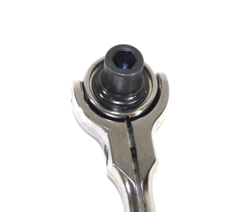 New Snap-on™ 1/4″ Hex 6 7/8″ Red Soft Handle Round SWIVEL Head Ratchet THNFM72