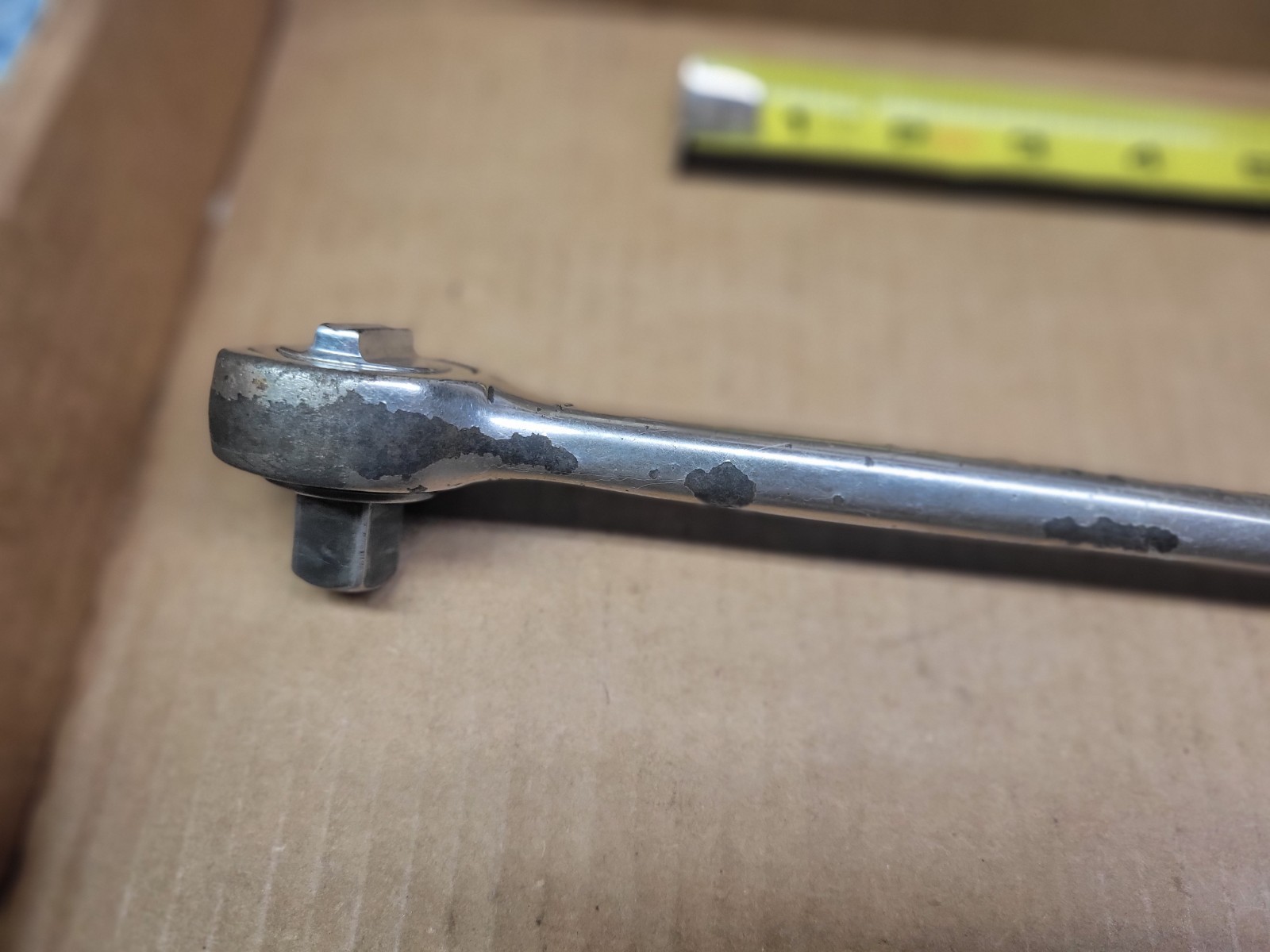Vintage Wright Tool USA 1/2″ Drive Long Handle Ratchet 4494