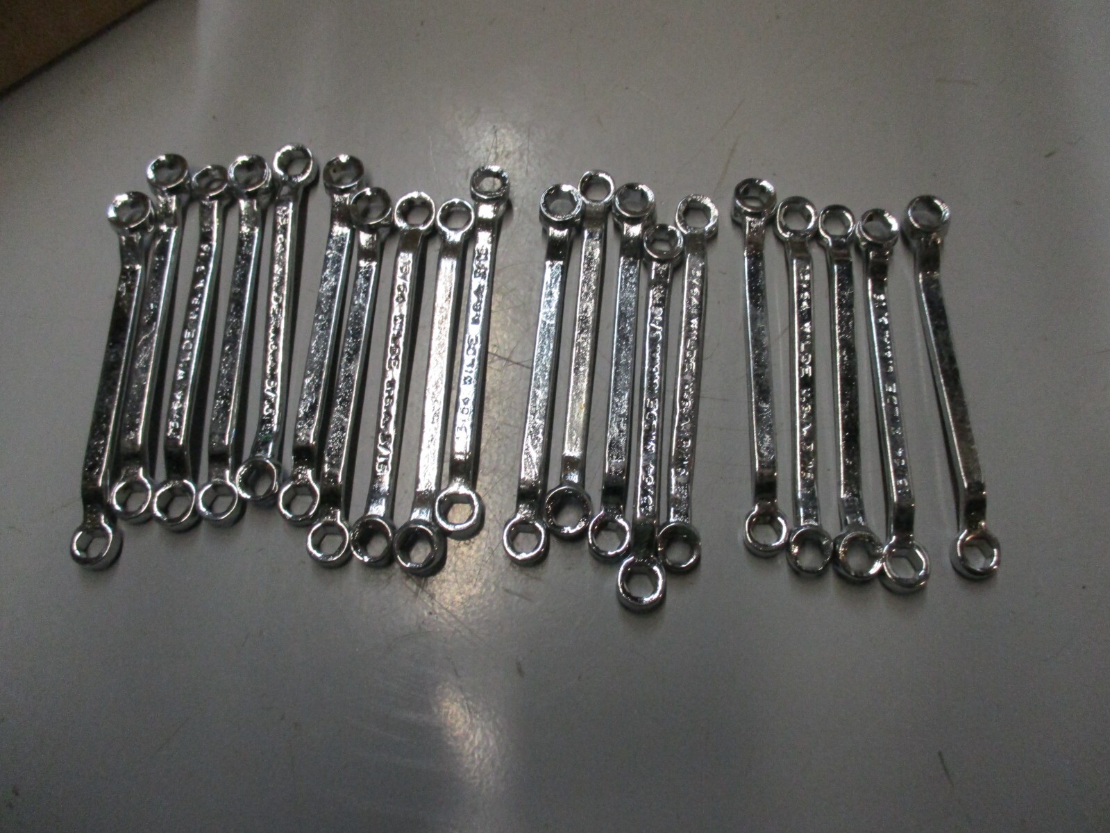 Made In U.S.A., New, Free Ship, 20 Count, Wilde 13/64 & 3/16 Box End Wrenches