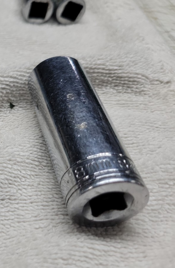 S-K Tools Over 80 S&K 1/4″ 3/8″ 1/2″ Drive Sockets Shallow/Deep, 6/8/12 Point