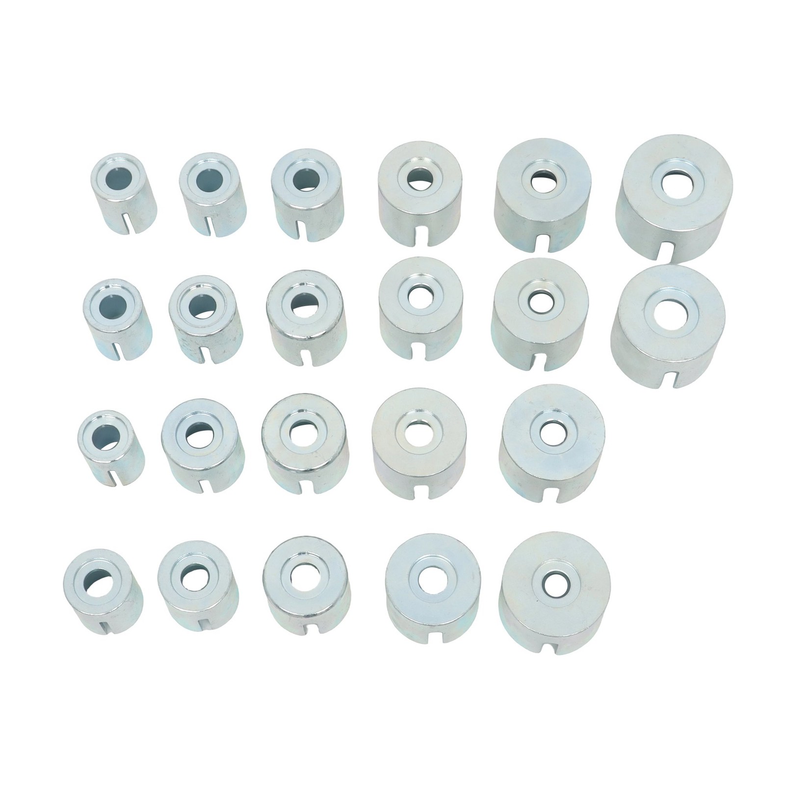 Universal Press and Pull Sleeve Kit Bush Bearing Removal Insertion Tool 27PCS