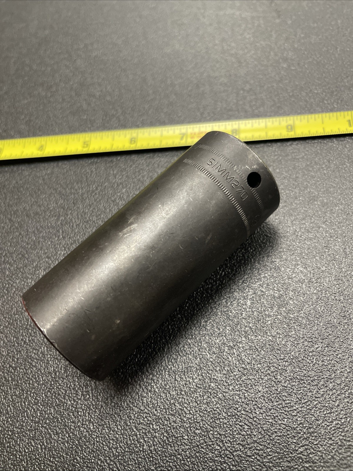 Snap-on Tools 1/2″ Drive 6-POINT Metric 27mm DEEP Impact Socket SIMM270