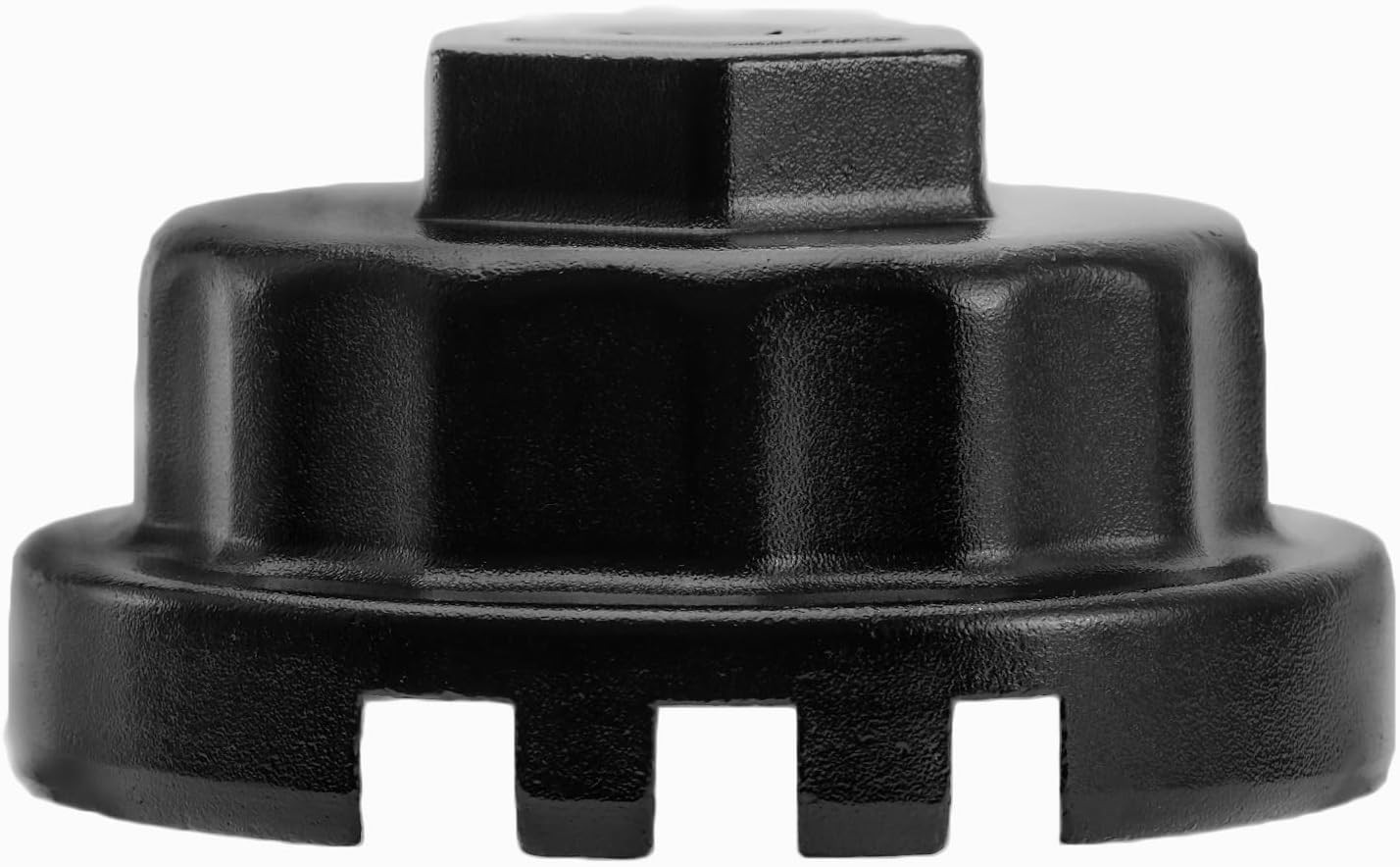 64mm Oil Filter Wrench Removal Tool Socket, 14 Flutes/4 Slots | Compatible wi…
