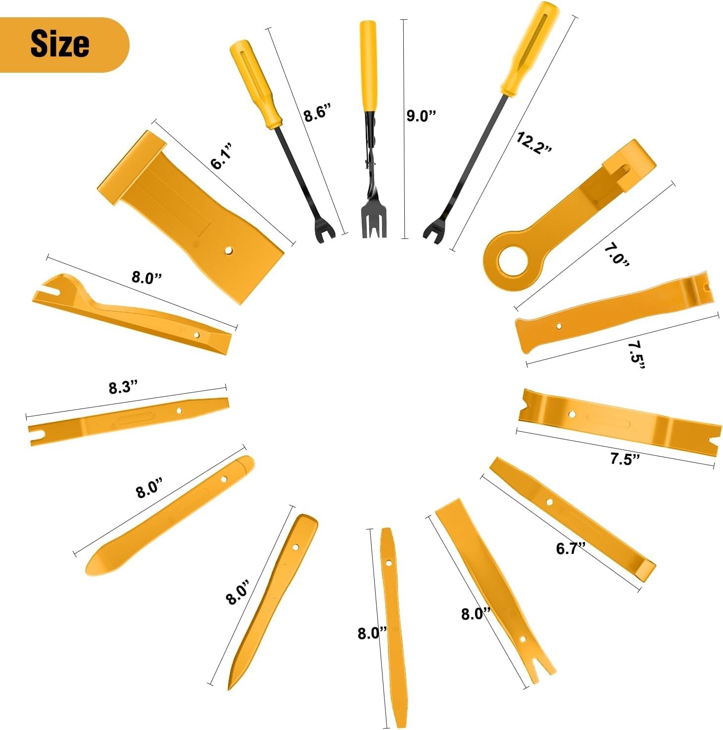 Comprehensive 330-Pcs Push Pin and Clip Remover Tool Set for Effortless Repairs
