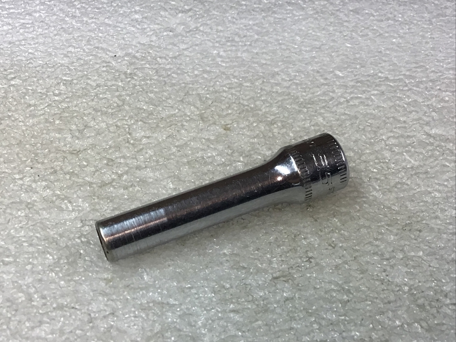 Snap On#STMM5.5 – 5.5mm, Metric, 1/4″Dr., 6-Point, Chrome, Deep, Socket-USA-NICE