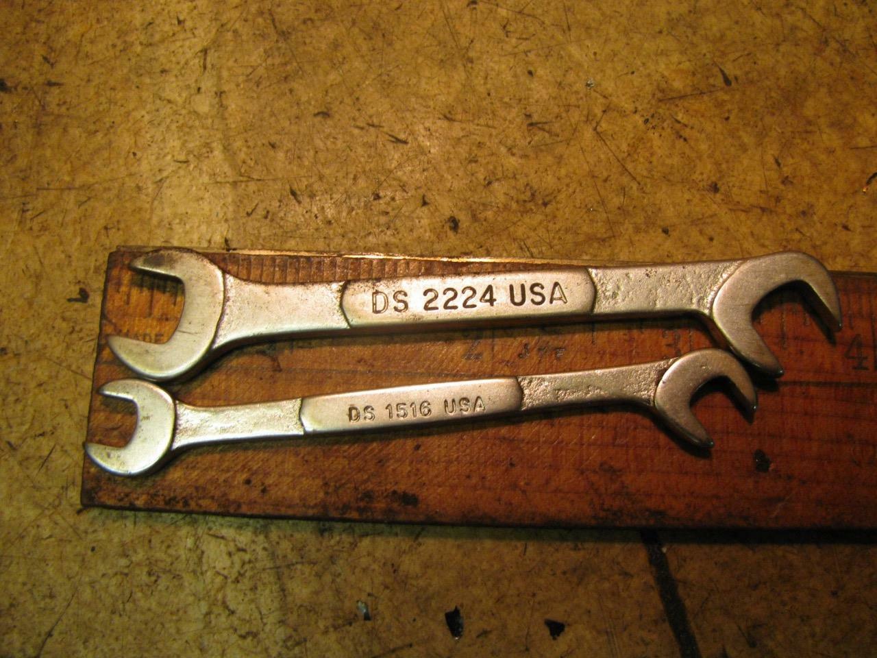 Snap On DS2224 11/32″ 3/8″ DS1516 15/64″ 1/4″ Ignition Wrenches