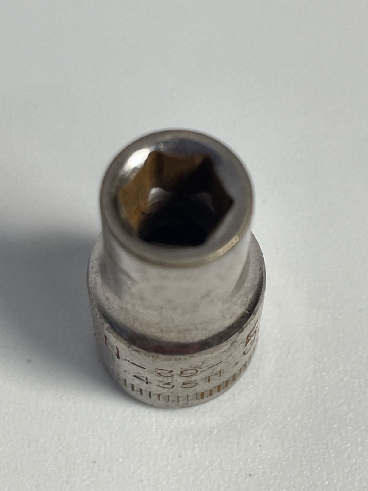 Craftsman USA 5.5mm Socket 6 Point 1/4″ Drive Inverted G2 43511