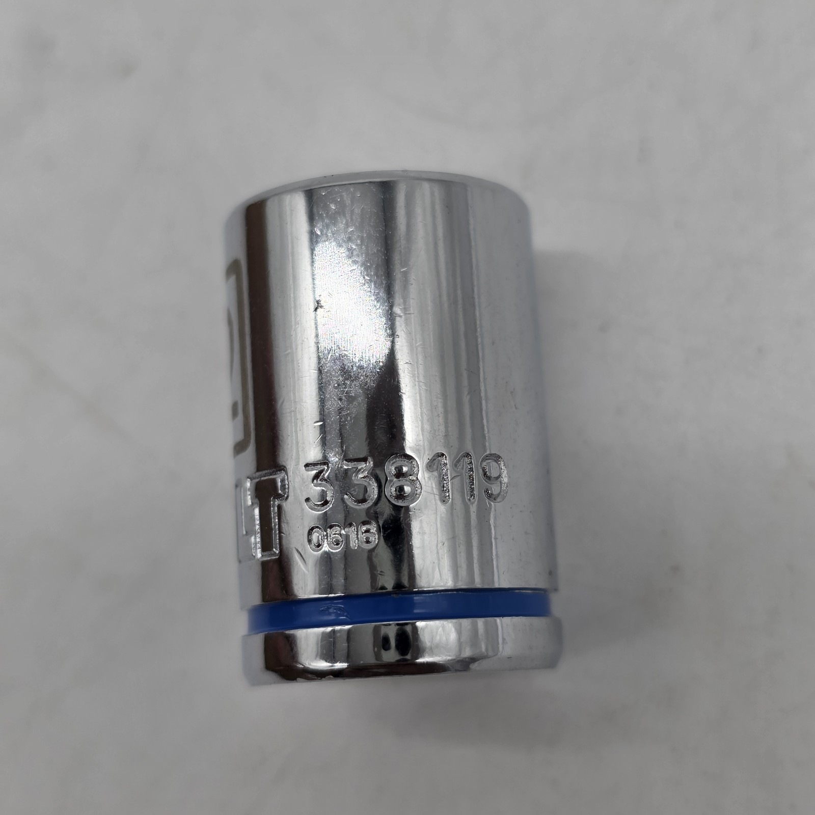 Kobalt 338119 12mm 1/4″ Drive 6-Point Shallow Chrome Socket 7 COUNT