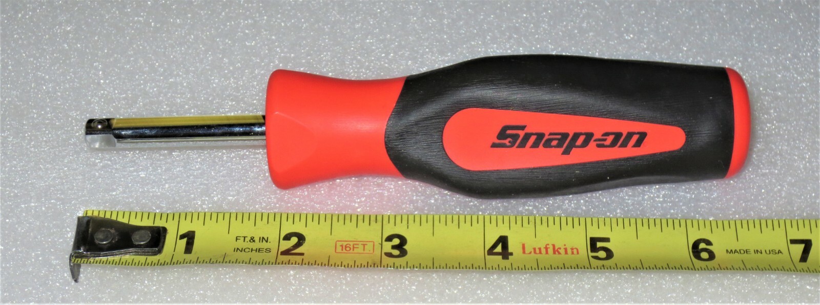 NEW Snap-on 1/4″ DRIVER – SGT4BO *SOFT ORANGE HANDLE* 1/4″ SHANK DRIVER *NEW*