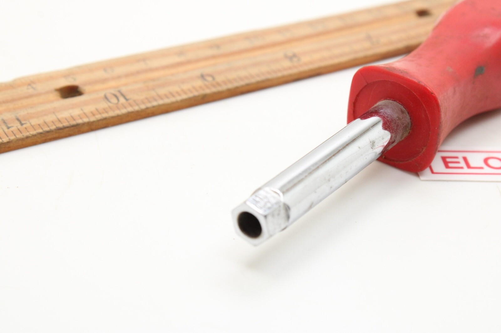 Mac Tools S213 5/16″ Inverted 6 Point Nut Driver Door Trim Red Handle USA