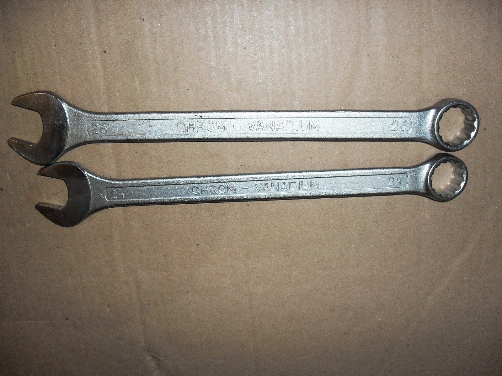UNIOR LSI No.120 COMBINATION SPANNER SIZE; 26 & 24