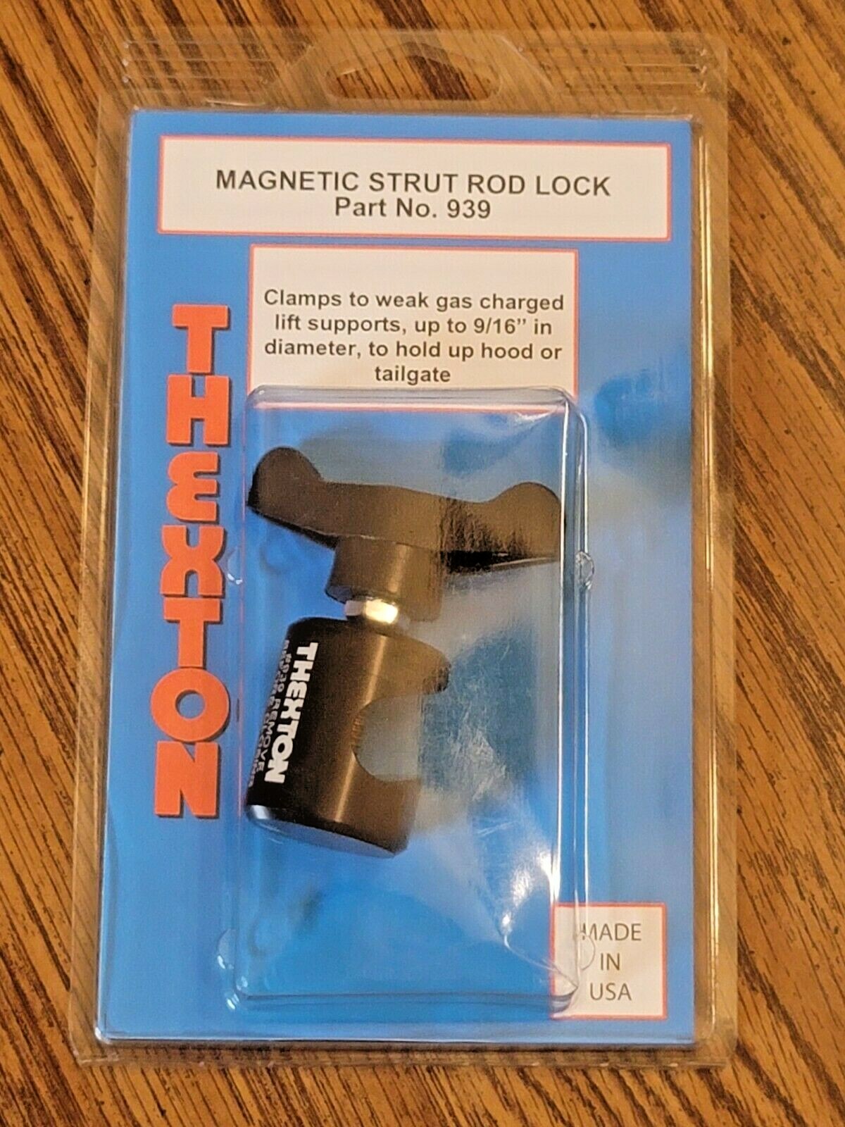 Thexton Professional Magnetic Universal Hood/ Tailgate Strut Rod Lock #939