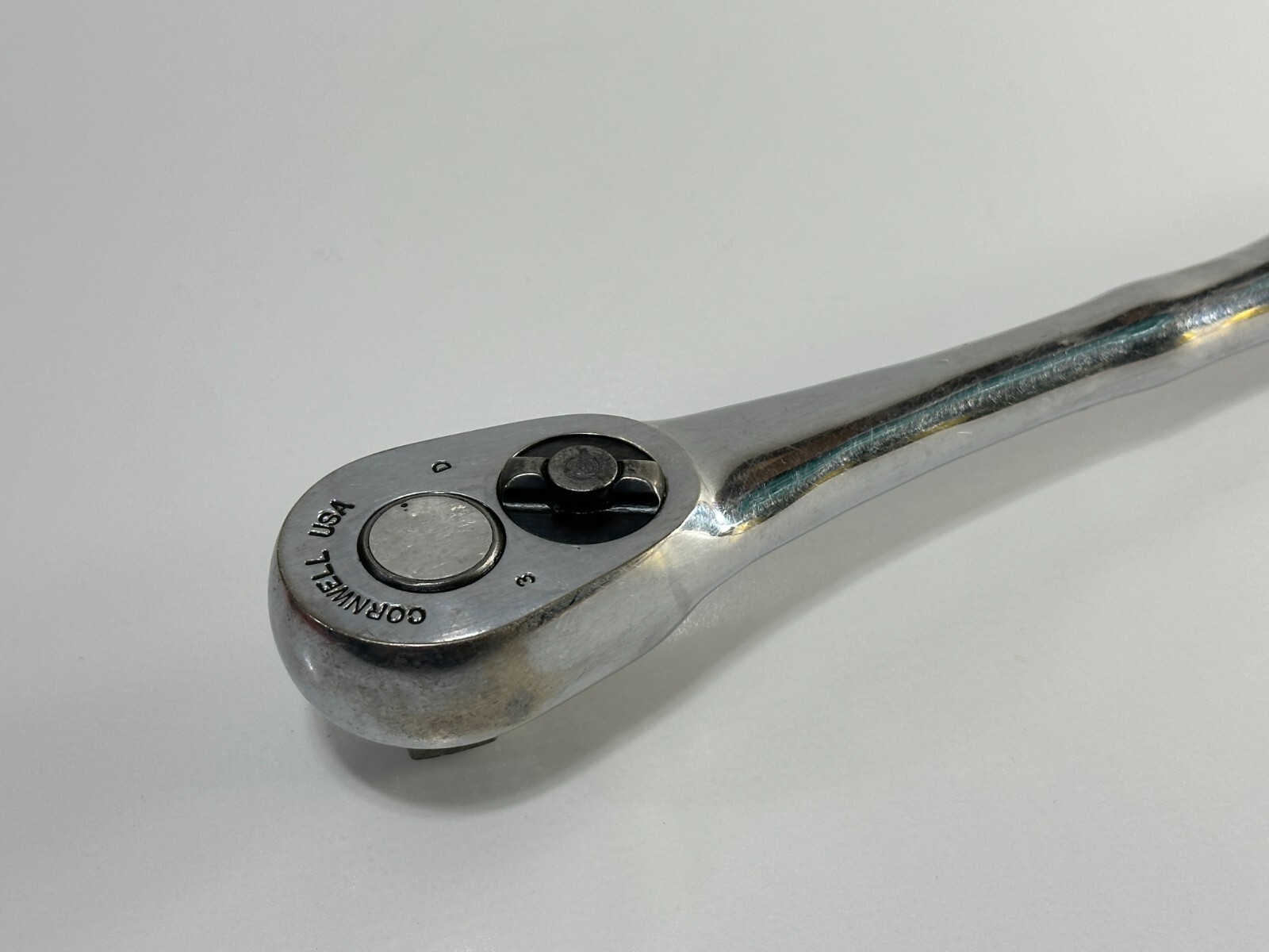 Cornwell Tools USA 1/2″ Drive 9.5″ Long Full Polished Chrome Ratchet