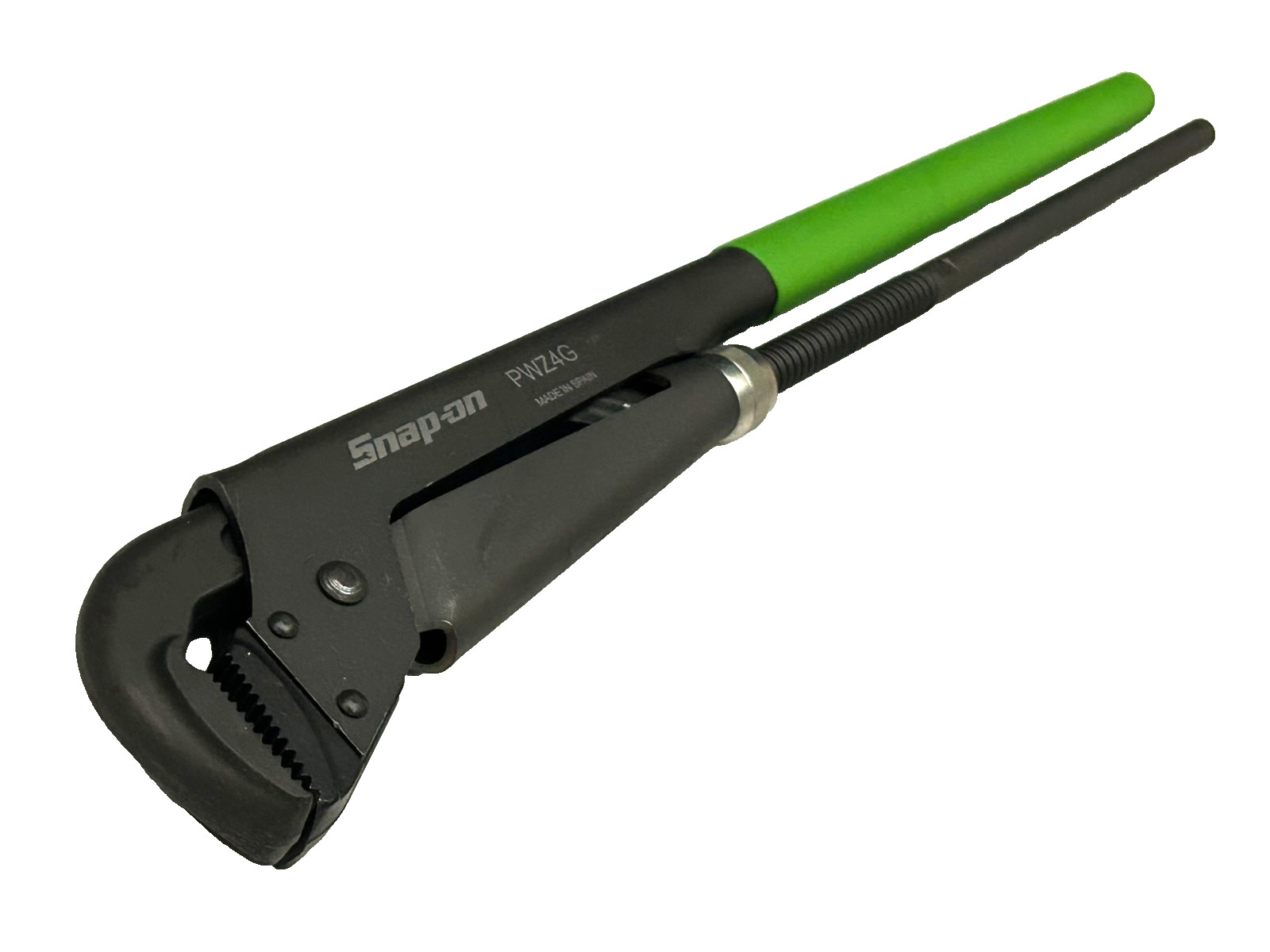 Snap-on Tools GREEN 28-5/8″ Soft Grip Adjustable Plier Wrench PWZ4G NEW