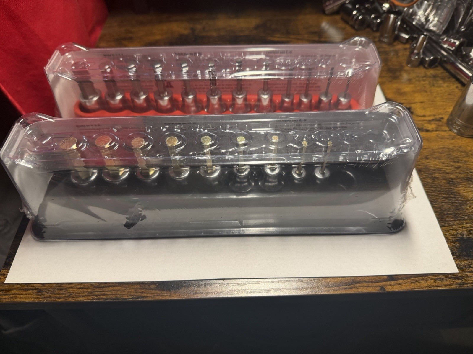 Snap-on Tools USA NEW 22pc Mix Drive SAE & Metric Standard Hex Bit Socket Sets