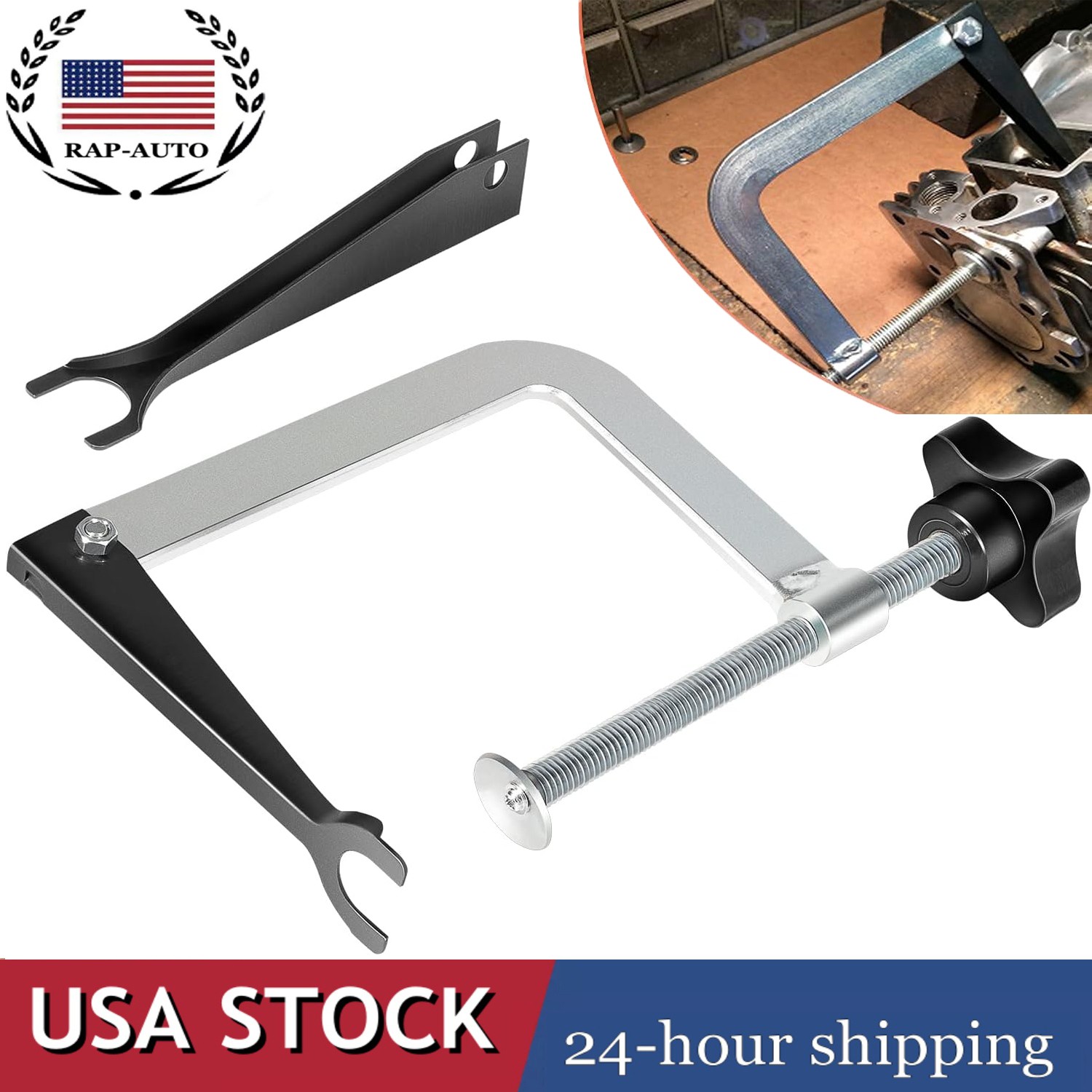 23300 Small Engine Valve Spring Compressor Tool For 3/4″ to 1-1/16″ Valve Spring