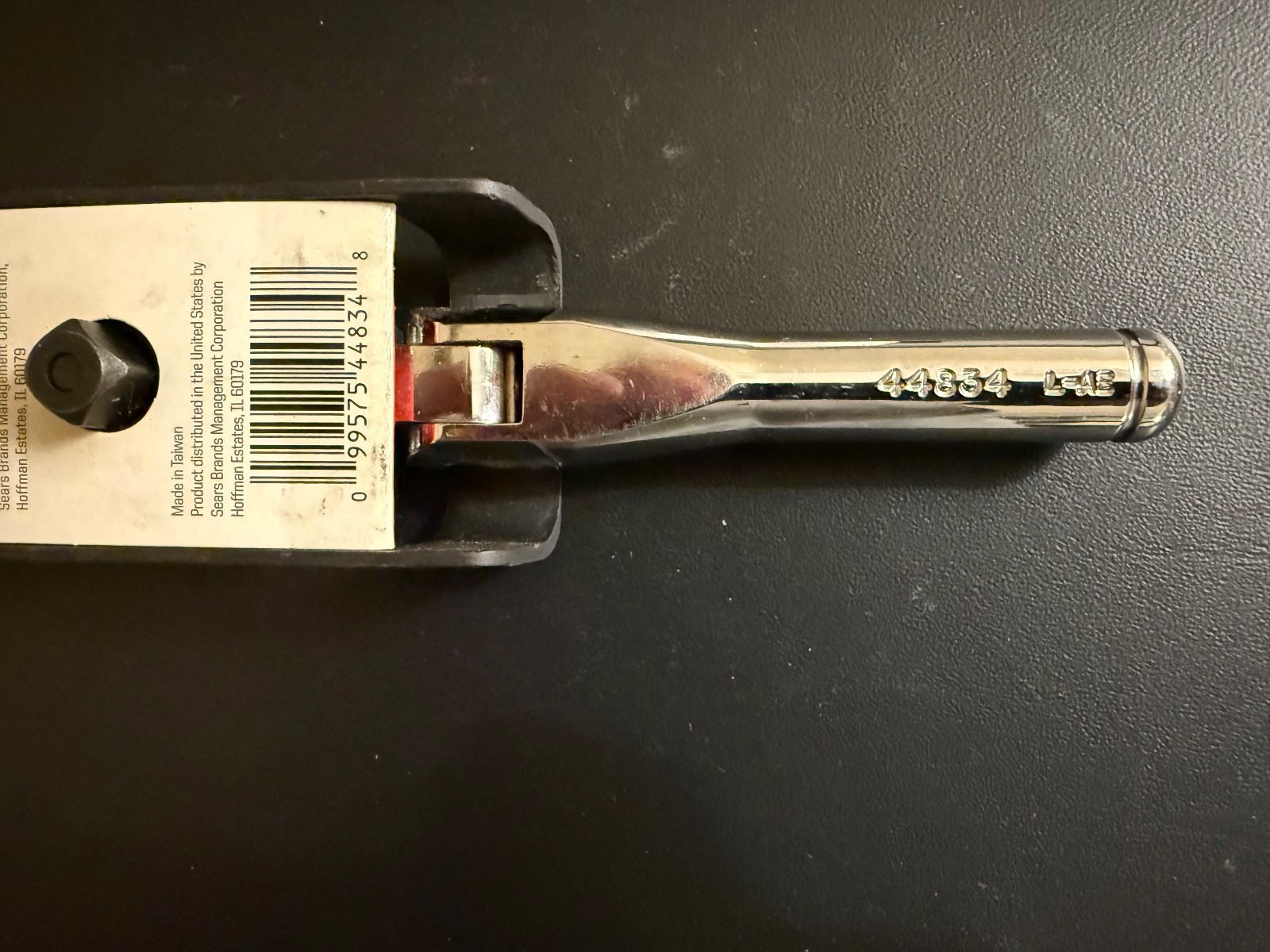 Craftsman quick release stubby ratchet 3/8 in drive 44834 flexible head