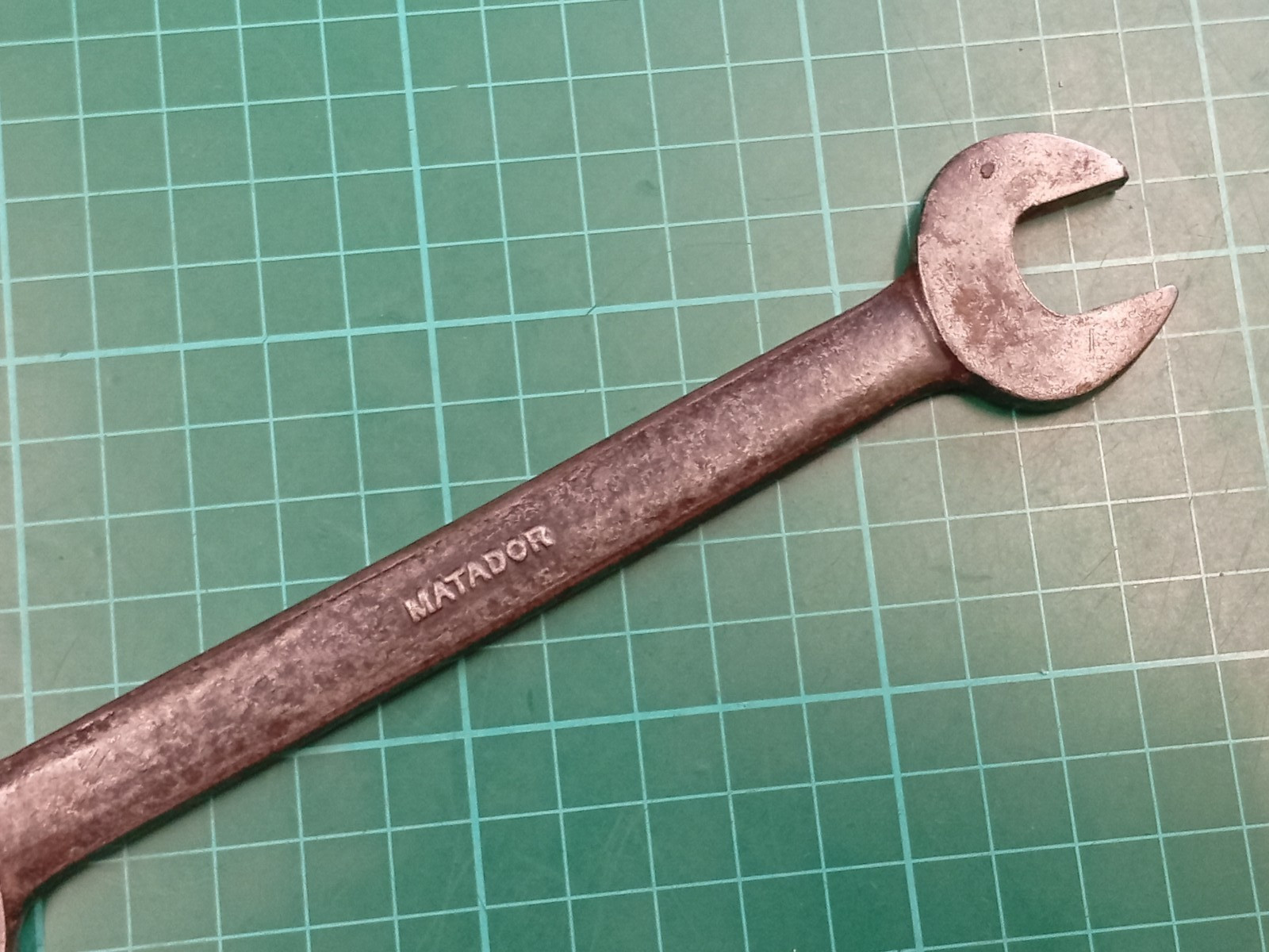 Vintage MATADOR, Super-Chrom 14mm x 15mm Open Ended Spanner