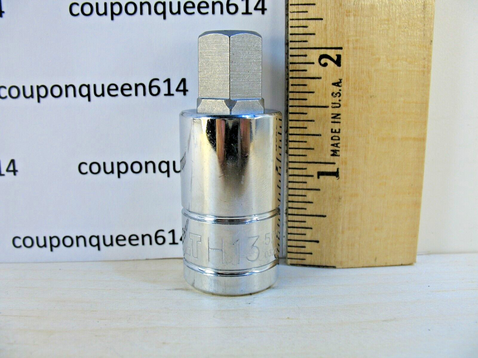 KOBALT 52000-0322, 1/2″ Drive Hex Bit Socket H13mm – Brand New