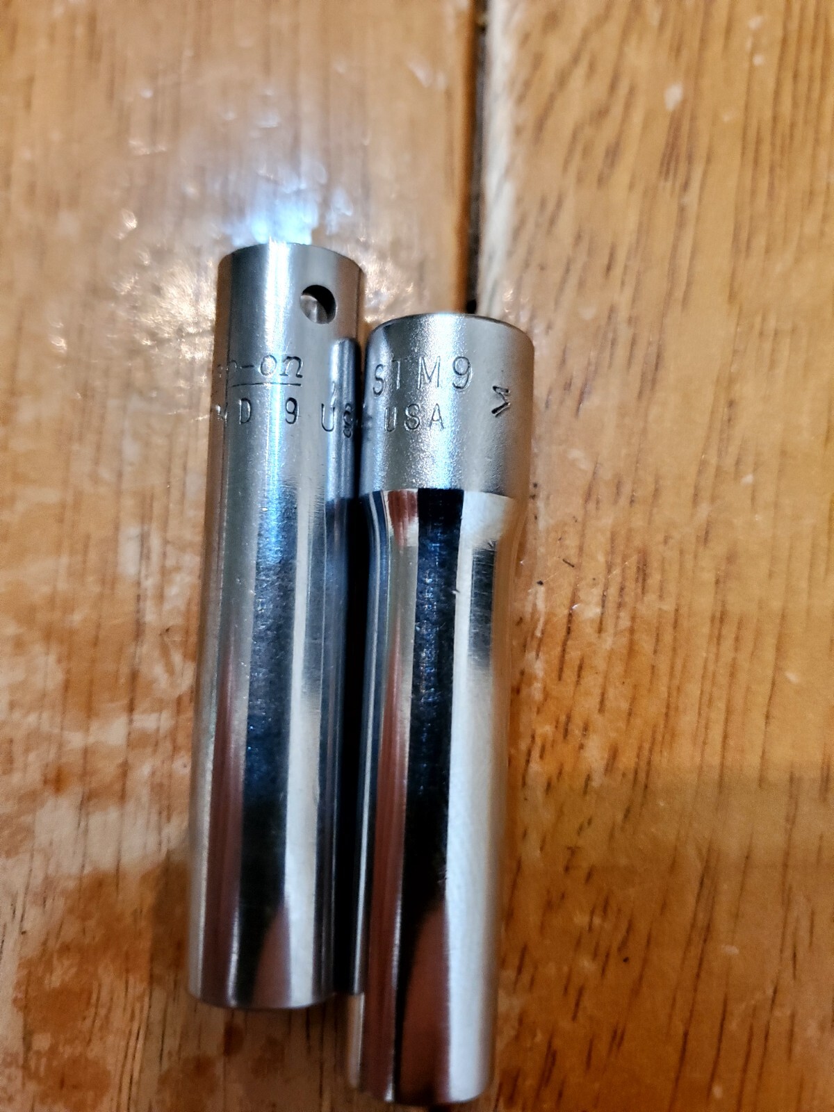 Snap On 1/4 Drive 9/32 6&12PT Deep Sockets Lot Of 2