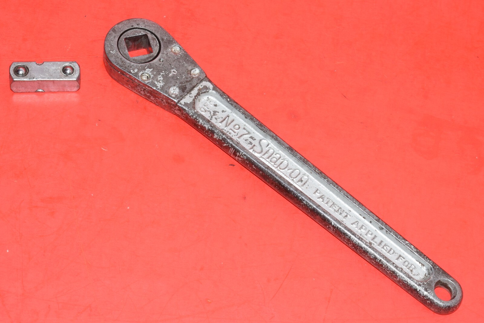 RARE COLLECTIBLE Snap-On 1/2″ Drive 1930 – 1931 Captive Plug Ratchet Socket Set