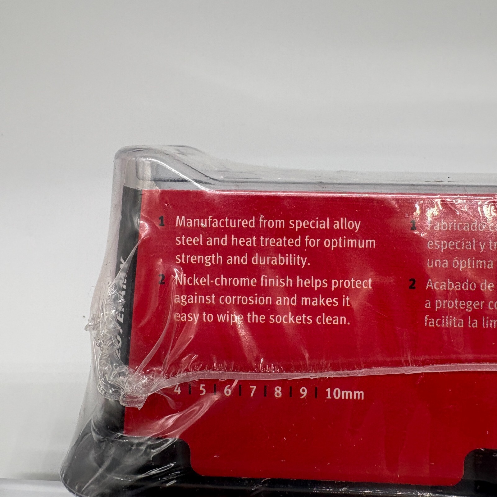 Snap-On 207EFAMY 7pc 3/8″ Drive Hex Bit Socket Set Unused In Storage JP