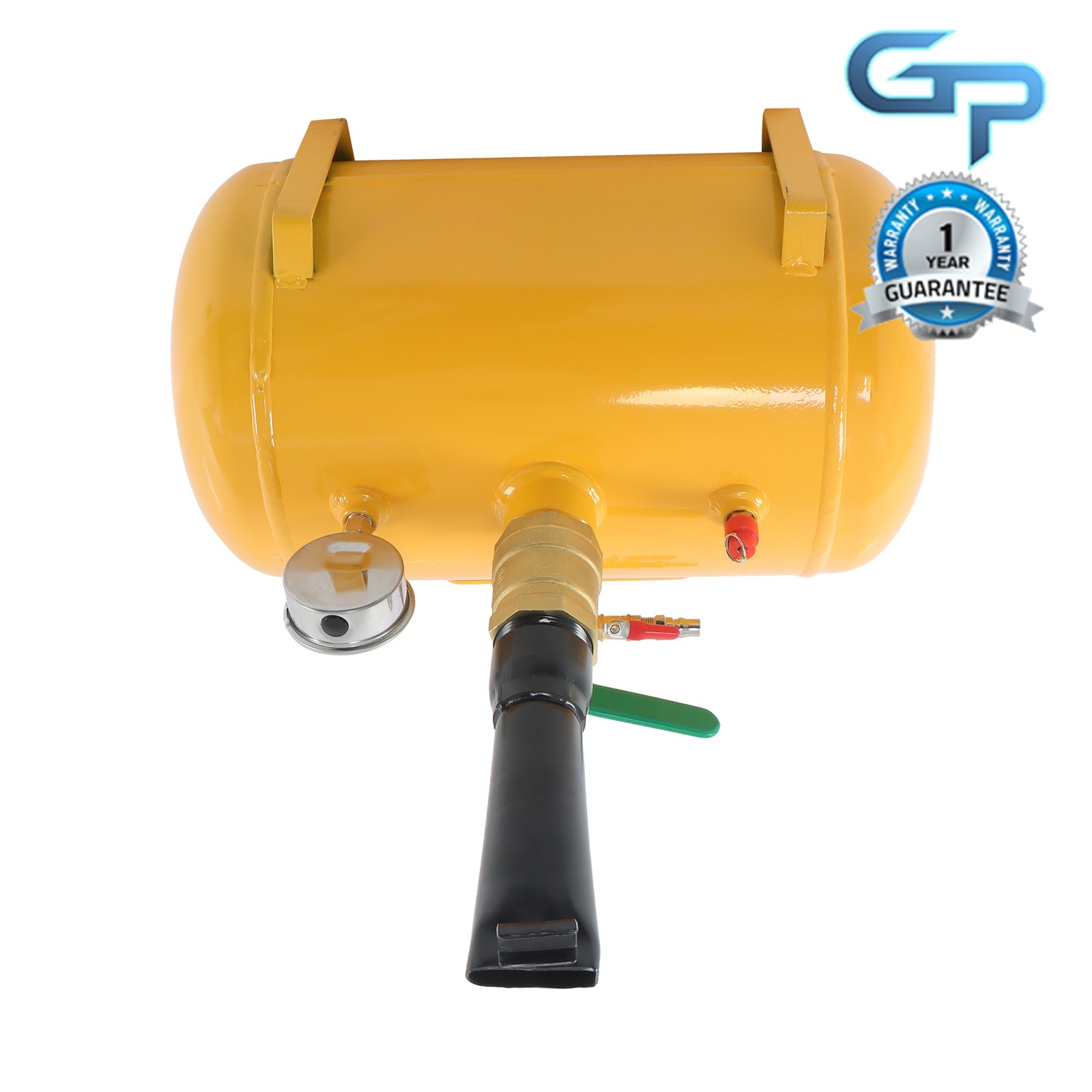 Yellow 5 Gallon Heavy Duty Air Tire Bead Seater Blaster Seating Tool 145 PSI
