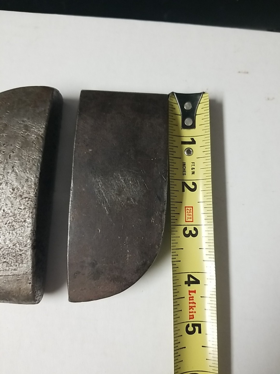 2 Vtg Auto Body Anvil Dollies Repair Tools 4 Lbs 7 Oz Total
