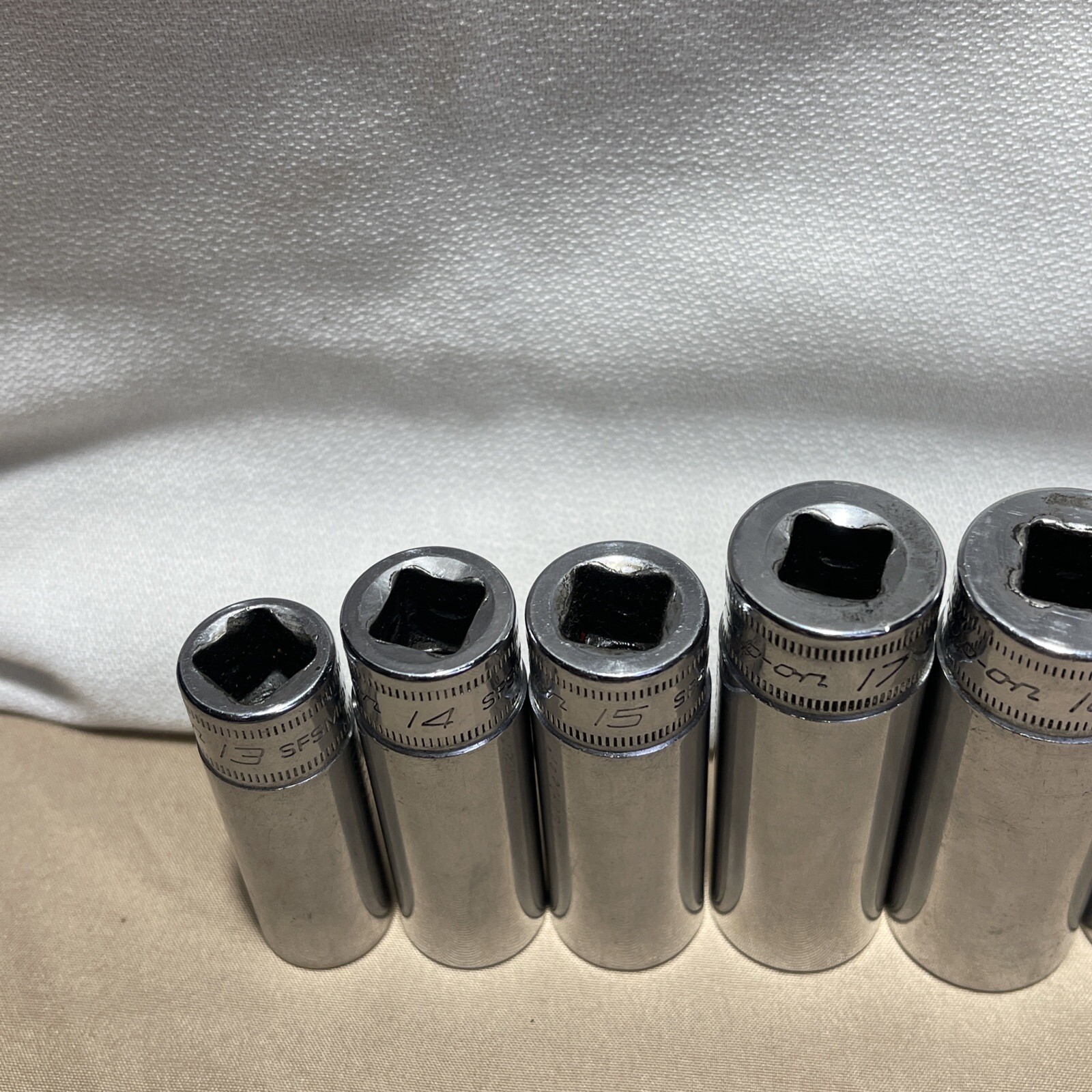 Snap On SFSM13 13” SFSM14 14” SFSM15 15” SFSM18 18” SFSM17 17” SFSM19 19” SET