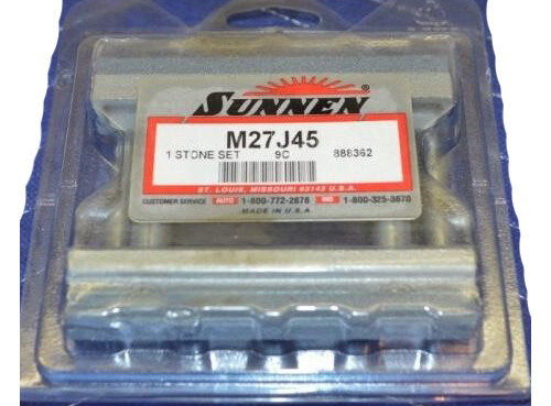 SUNNEN Cylinder Honing/Hone Stone Set M27-J45 AN200 150-grit 45 Ra Finish
