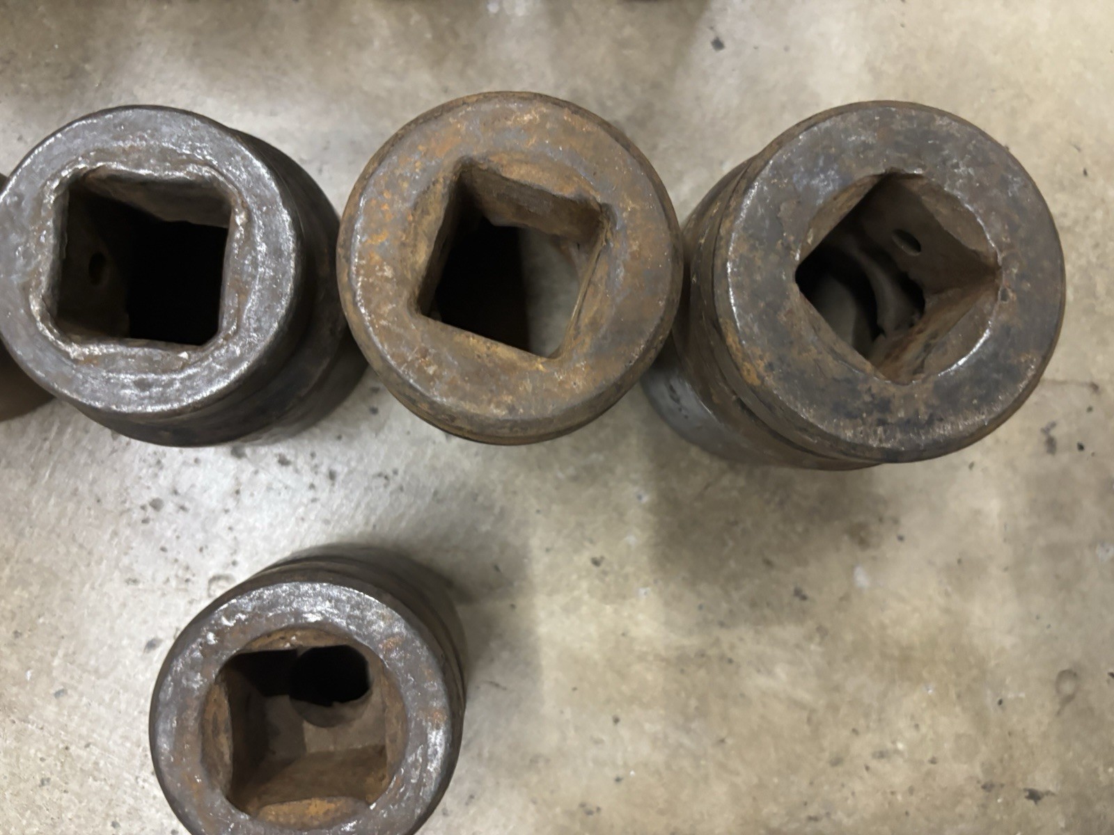 Mixed Lot 9 Pieces 1” Drive Impact Sockets Snap-on PROTO+