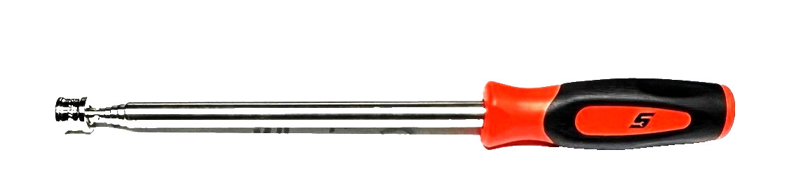Snap-on MAGNETIC PICK UP TOOL 2 lbs PTM2O ORANGE EXTENDS TO 26 1/2″ *NEW STYLE*