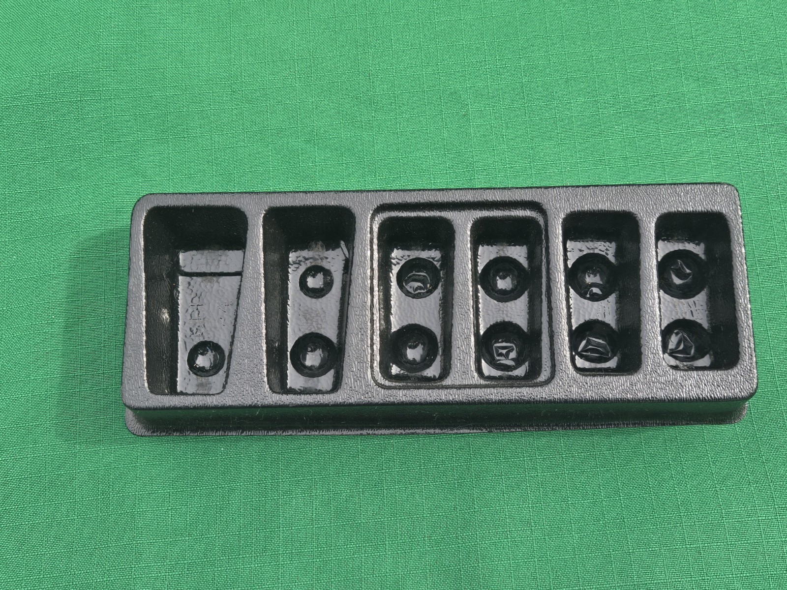 Snap-on 3/8″ Dr. 6pc METRIC SWIVEL UNIVERSAL 6 POINT SOCKET SET 206FSUM USA EXC