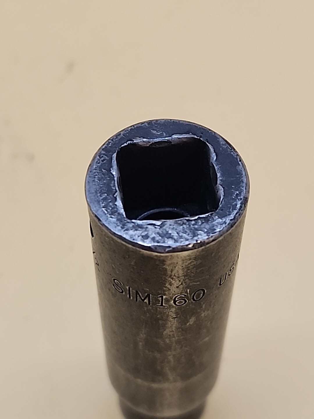 Snap-on Tools SIM160 1/2″ Drive 6-point 1/2″ Sae Deep Impact Socket USA.