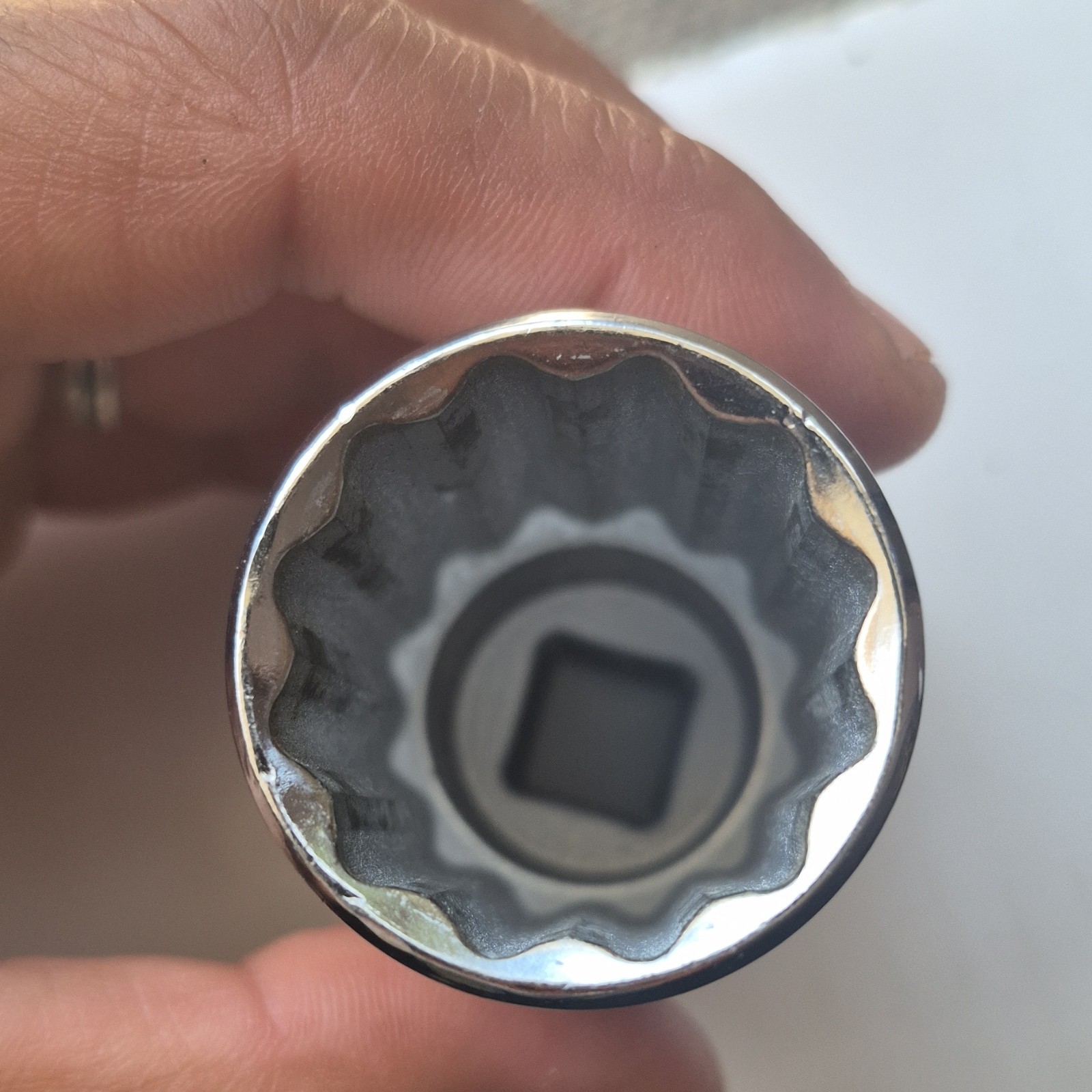 Craftsman USA G2D 50737 1-1/16 27mm 12-Point Deep Socket 1/2 Drive Laser Mint