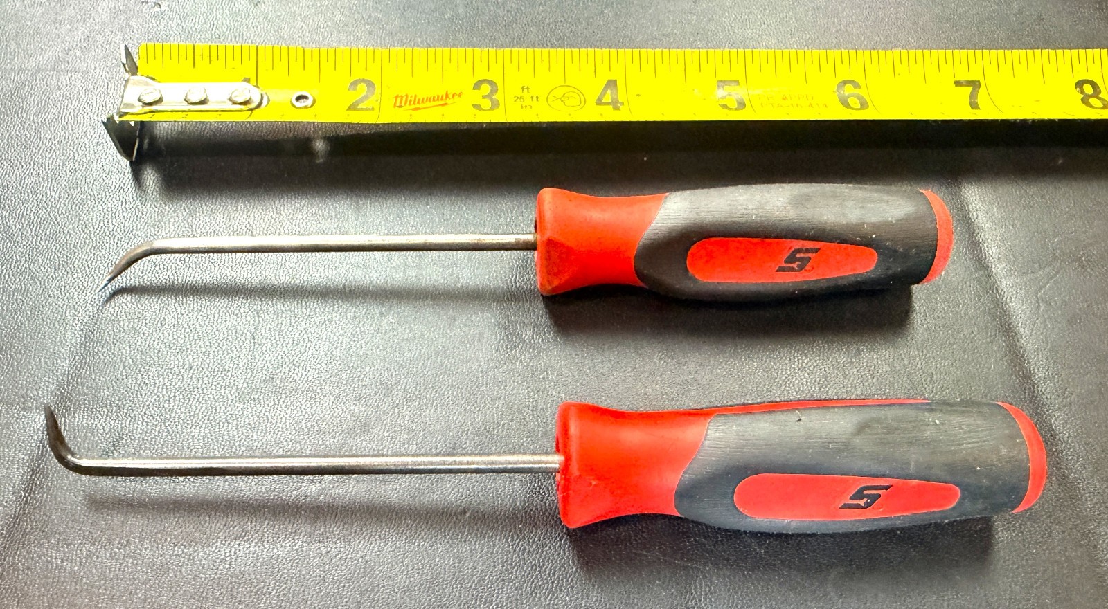 SNAP ON SG3ASH45B + SG3ASH90B 2-Pc. Soft Grip Pick Set 6.5-In. 45° & 90° USA