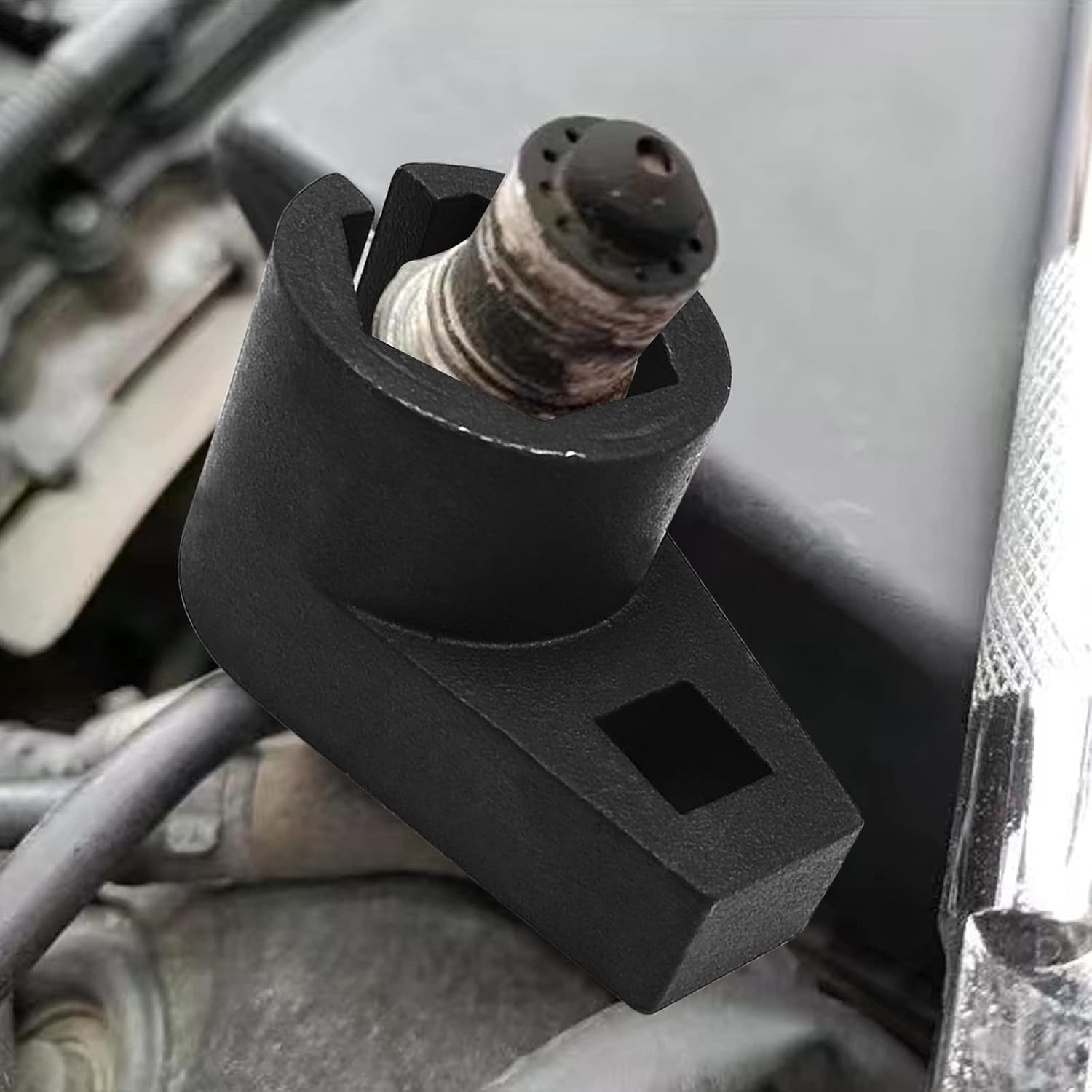 Chrome Molybdenum Offset Oxygen Sensor Tool – 7/8-Inch & Compact Design