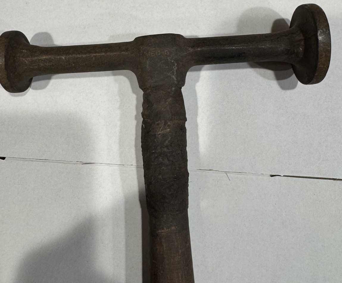 Fairmount Auto Body Hammer 160 G Vintage with Patina