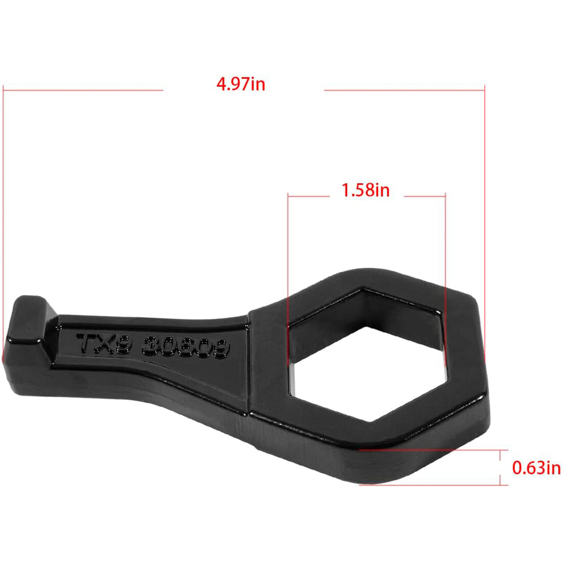 30609 Model TX9 Porkchop Style 1-1/2″ Cap Nut Wrench
