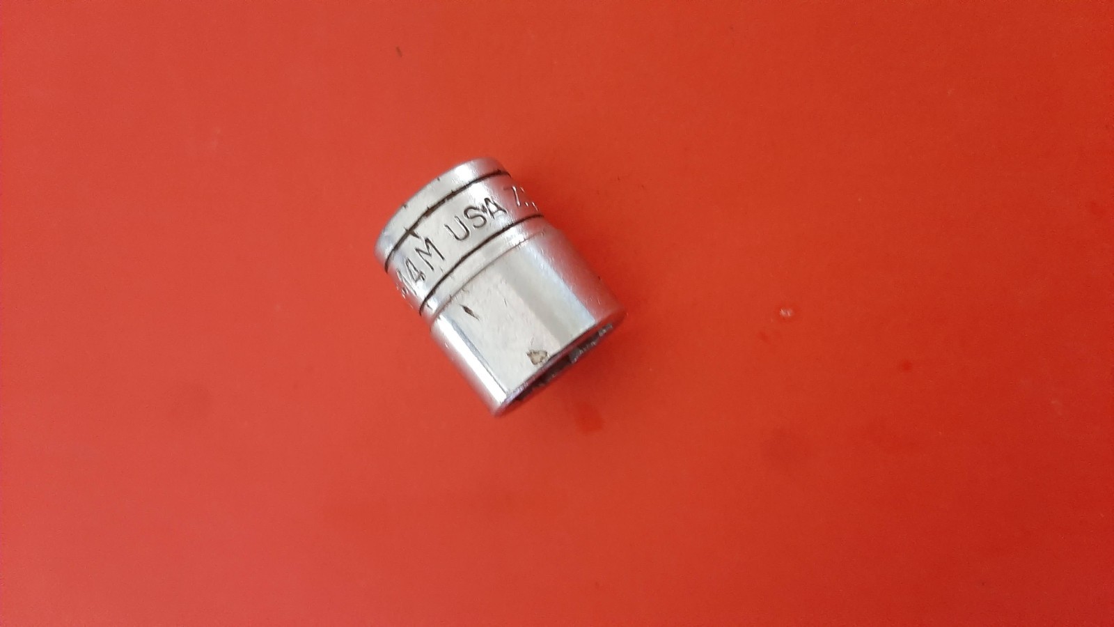 1962 Snap-on Tools 3/8″ Drive 14M/M 12PT Point Shallow Socket USA F 14M 14MM