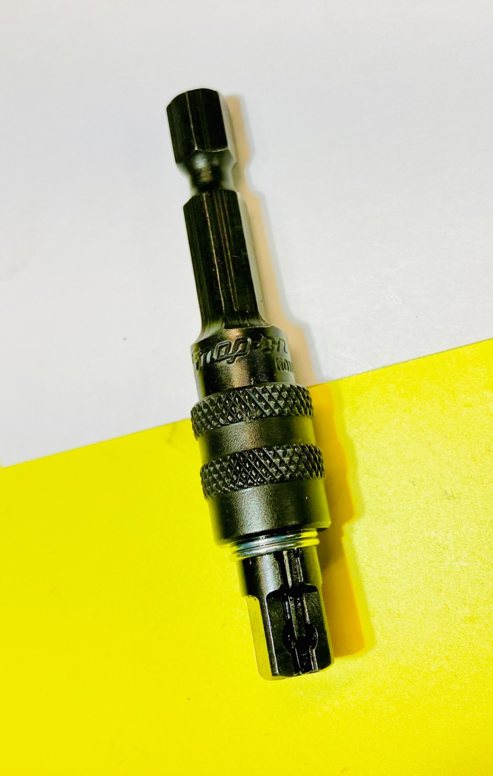 Snap-On Tools USA BRAND NEW 2in. Locking 1/4″ Hex to 1/4″ Square Driver TMLPA2