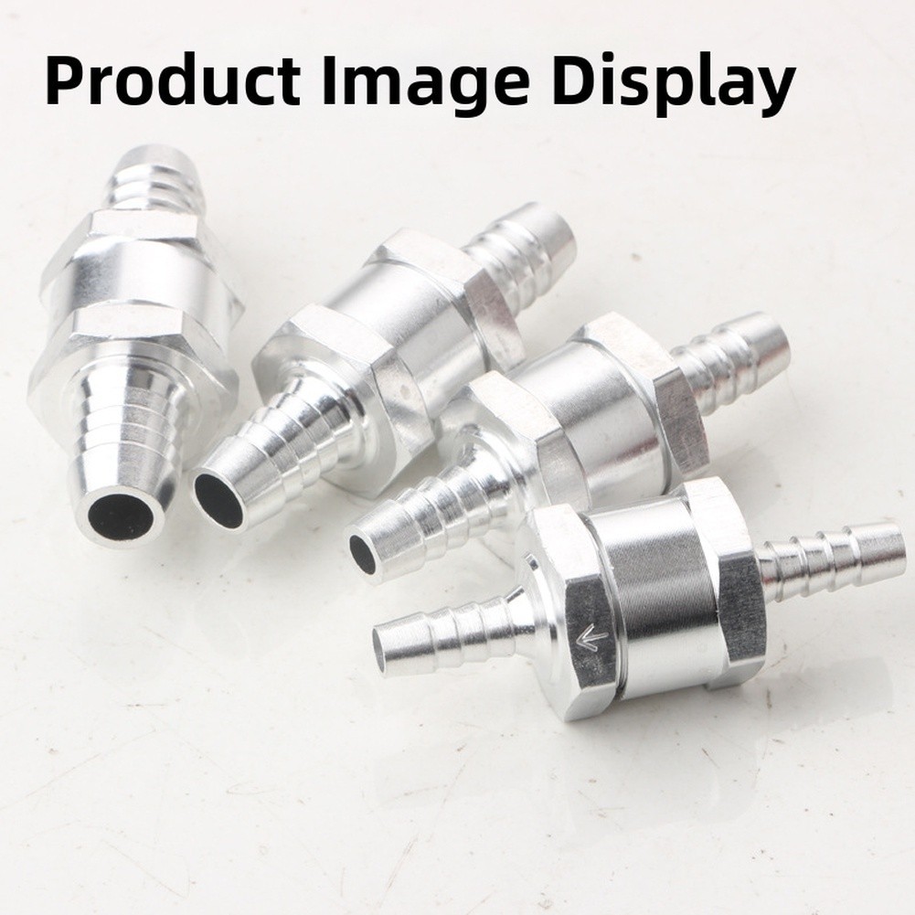 Zinc Alloy One Way Flow Check Valve for Fuel Oil Water Pump Inlet Outlet Use