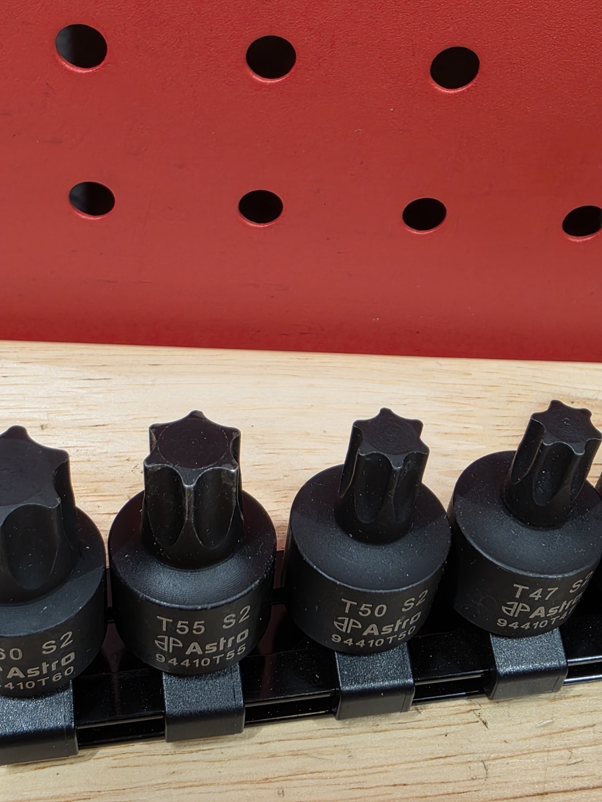 ASTRO PNEUMATIC TOOL CO 94410T 10-Piece 3/8″ Drive Nano Impact Torx Bit Sockets