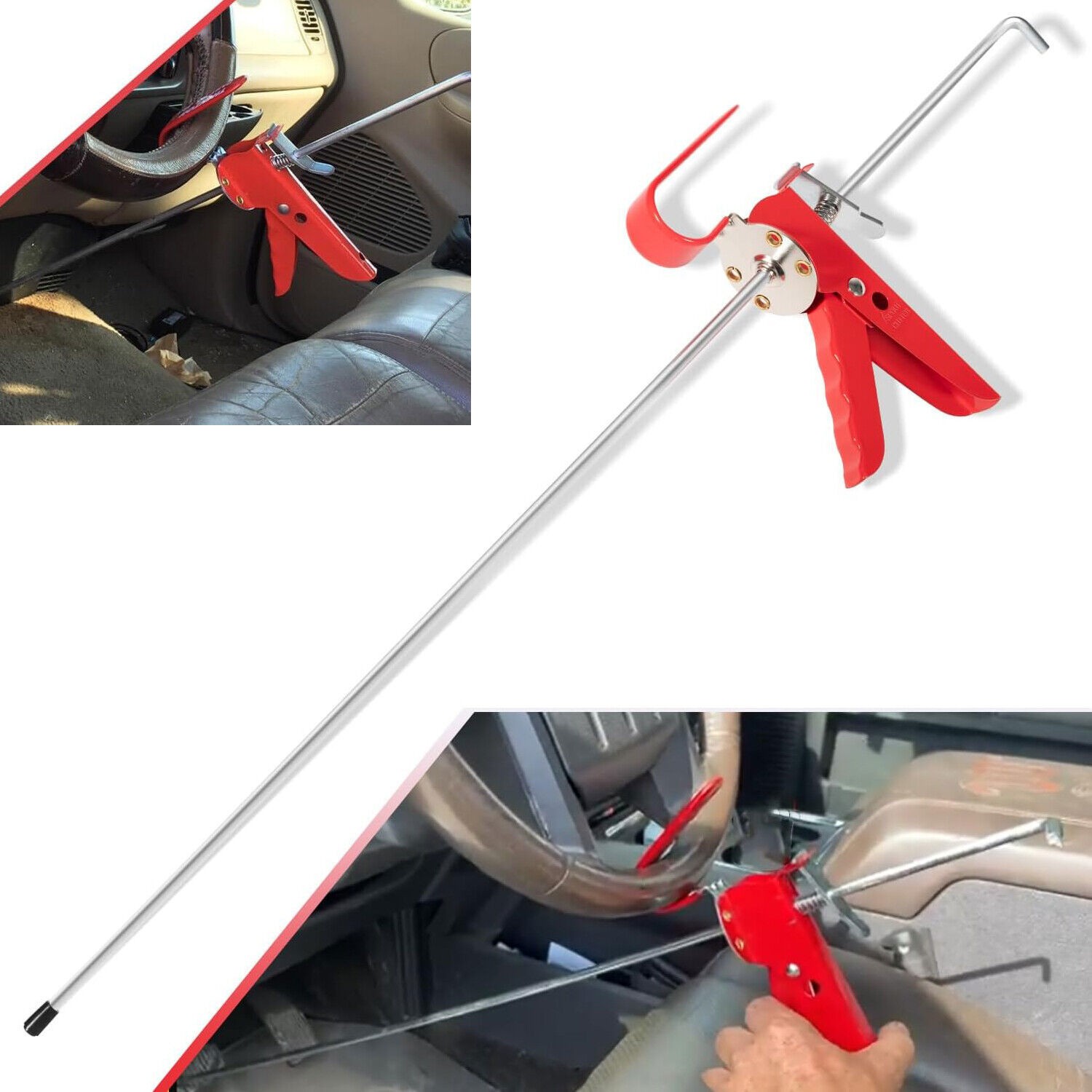 36″ Adjustable Pedal Depressor Tool THE393 Brake Pedal Depressor for Car Testing