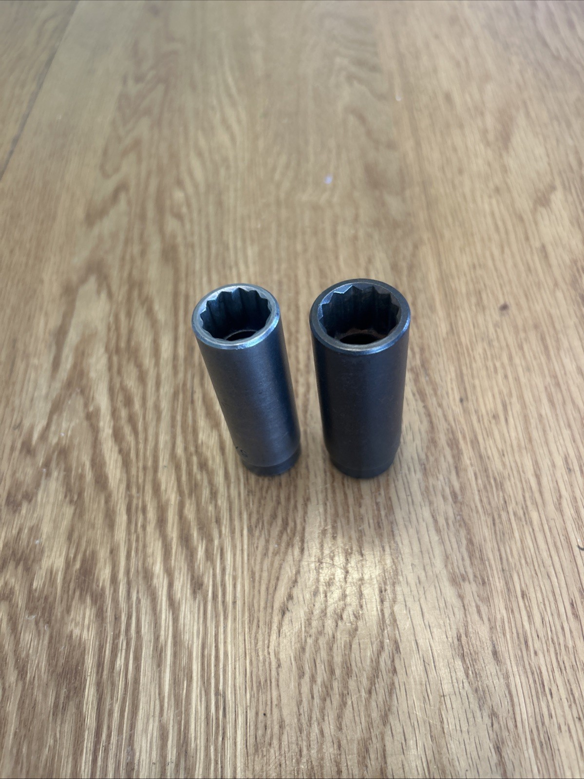 MAC Lot Of 2 DEEP IMPACT SOCKETS (5/8″ & 11/16”) 3/8” Drive 12pt