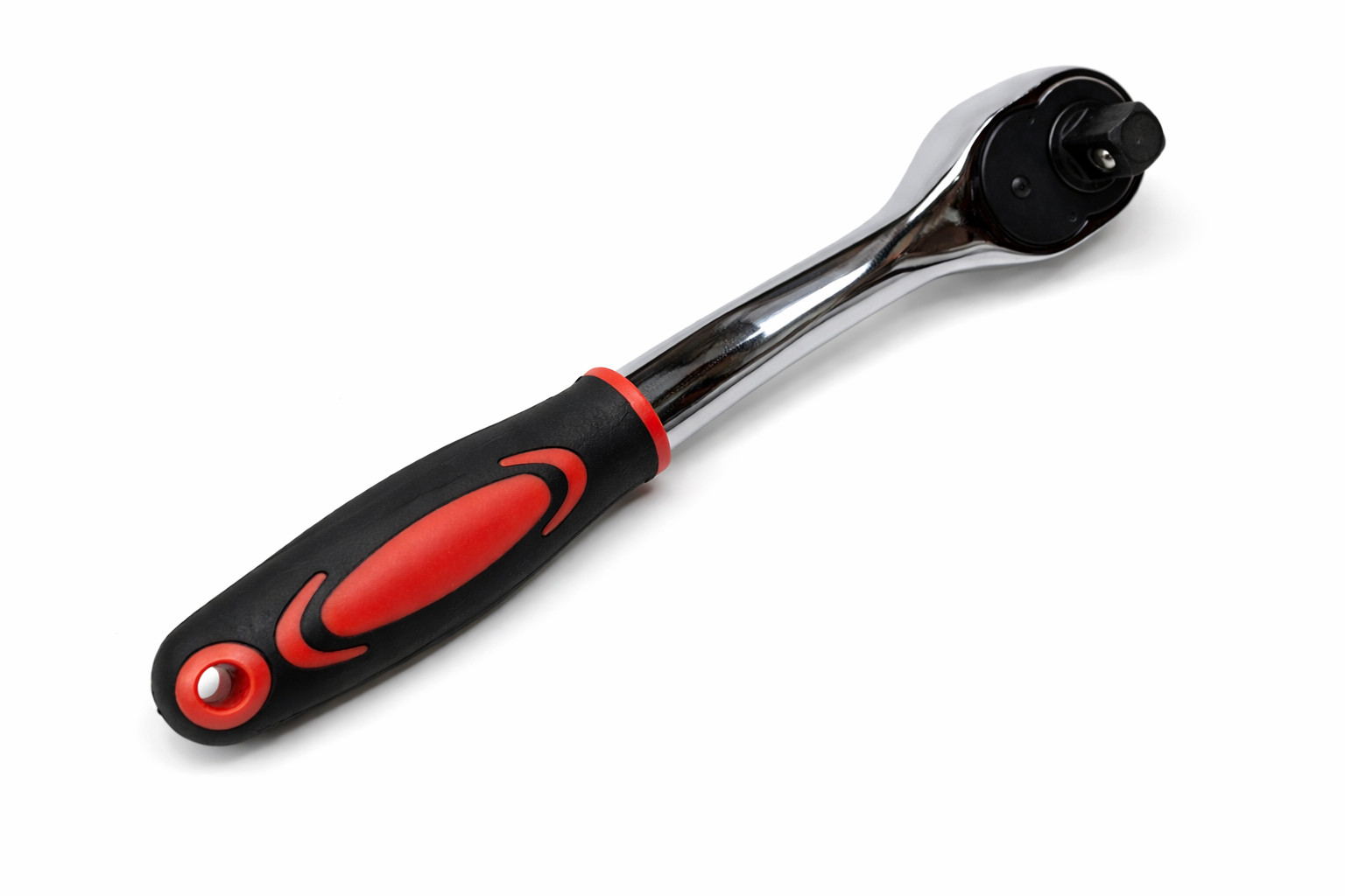 Dual Head Ratchet 3/8″ & 1/2″ Drive 72 Tooth Forward-Reverse Rubber Grip 10″ L